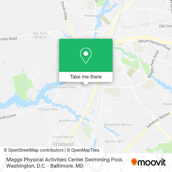 Maggs Physical Activities Center Swimming Pool map