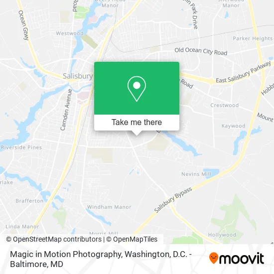 Magic in Motion Photography map