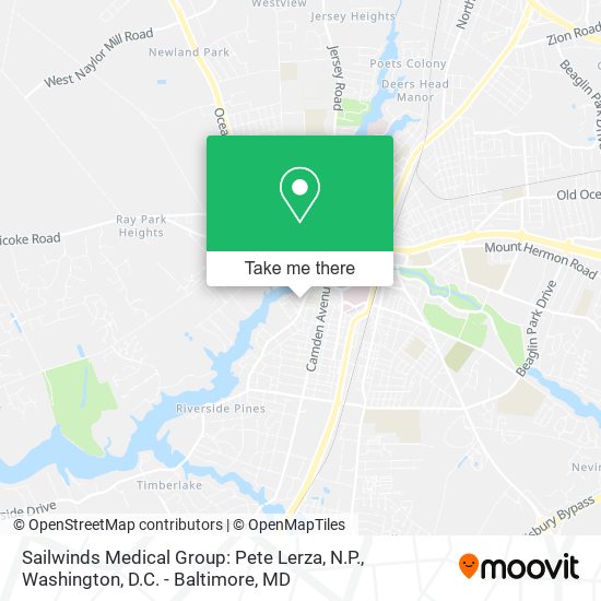 Sailwinds Medical Group: Pete Lerza, N.P. map