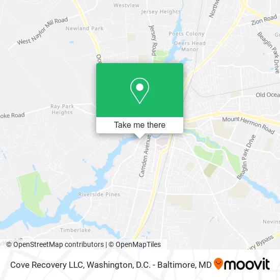 Cove Recovery LLC map