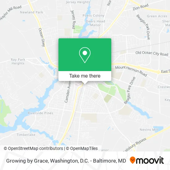 Mapa de Growing by Grace