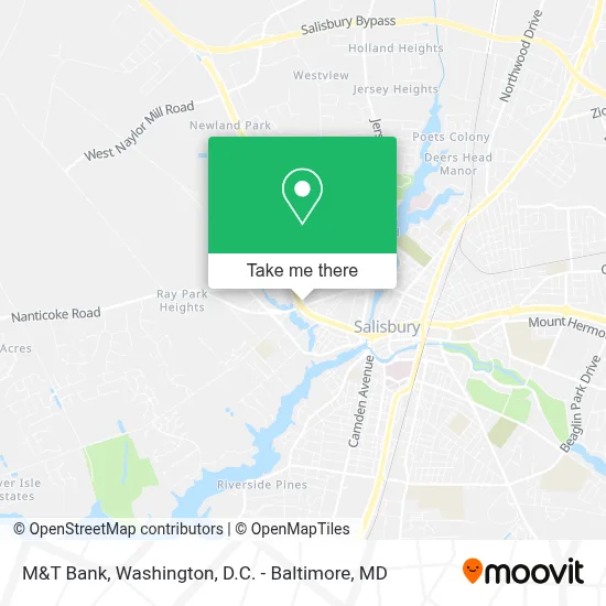 M&T Bank map