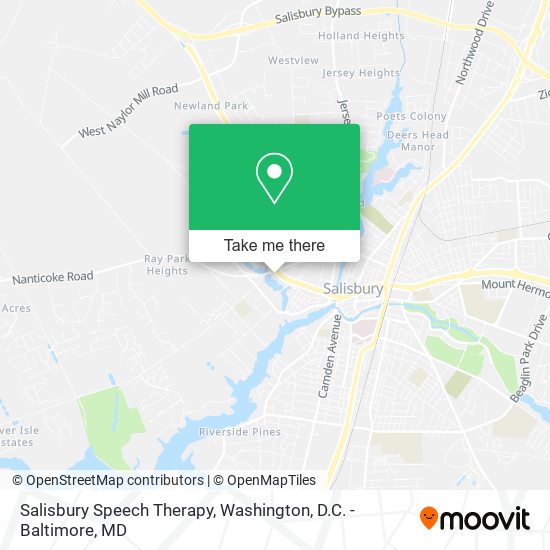 Mapa de Salisbury Speech Therapy