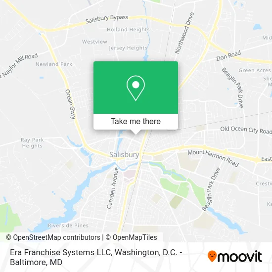 Era Franchise Systems LLC map