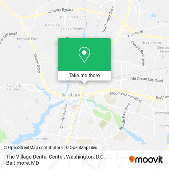 The Village Dental Center map