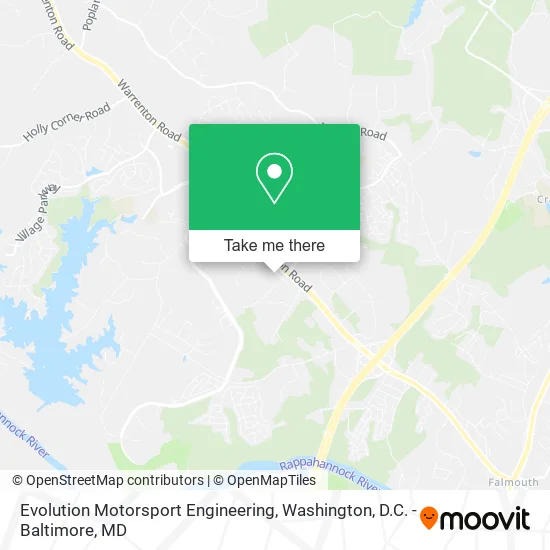 Evolution Motorsport Engineering map