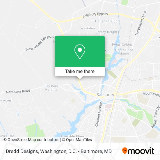 Dredd Designs map