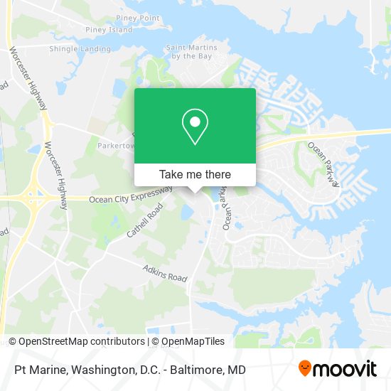 Pt Marine map