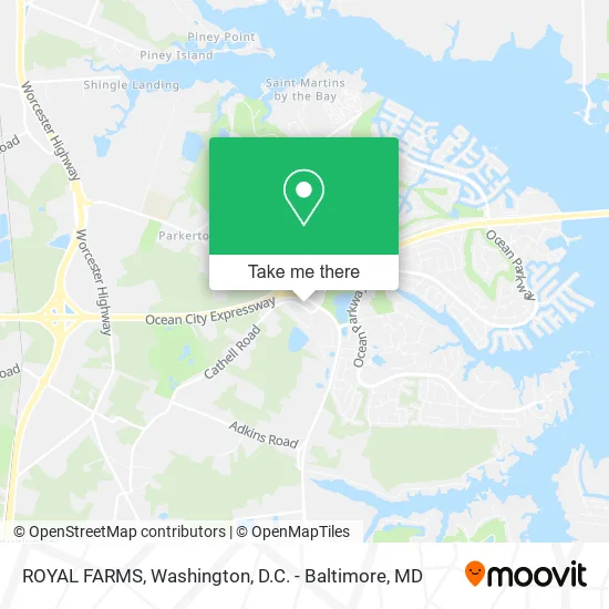 Mapa de ROYAL FARMS