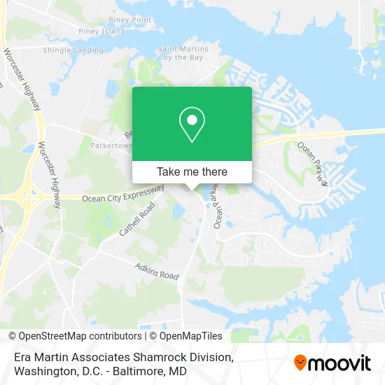 Era Martin Associates Shamrock Division map