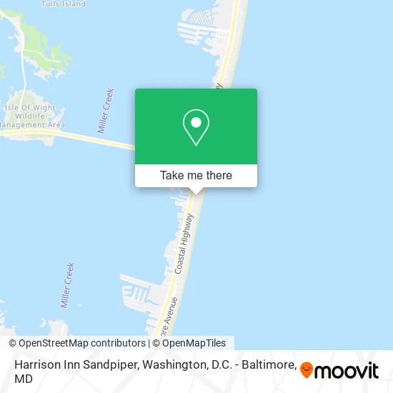 Harrison Inn Sandpiper map