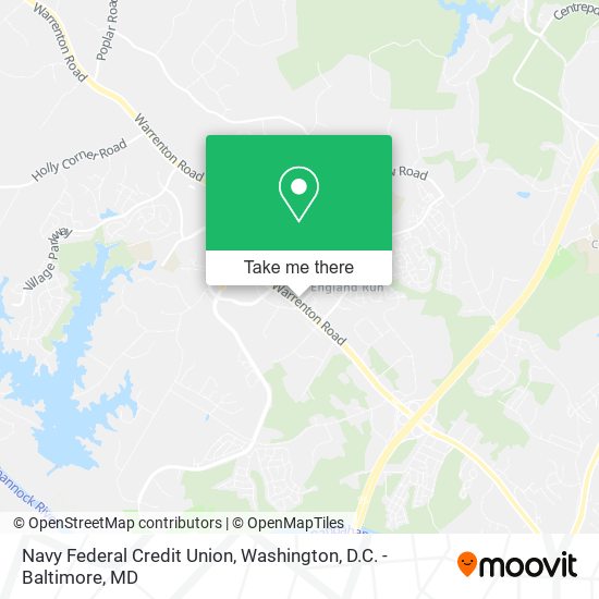Mapa de Navy Federal Credit Union