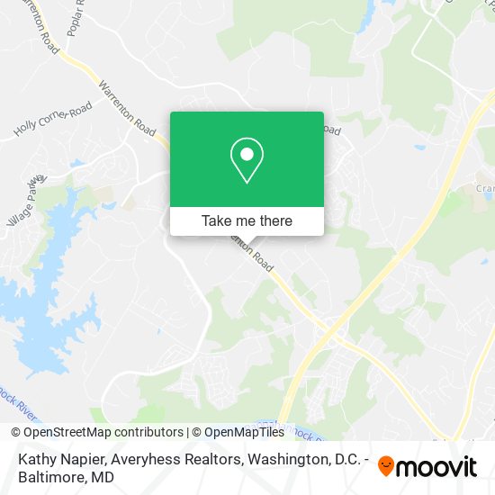 Kathy Napier, Averyhess Realtors map