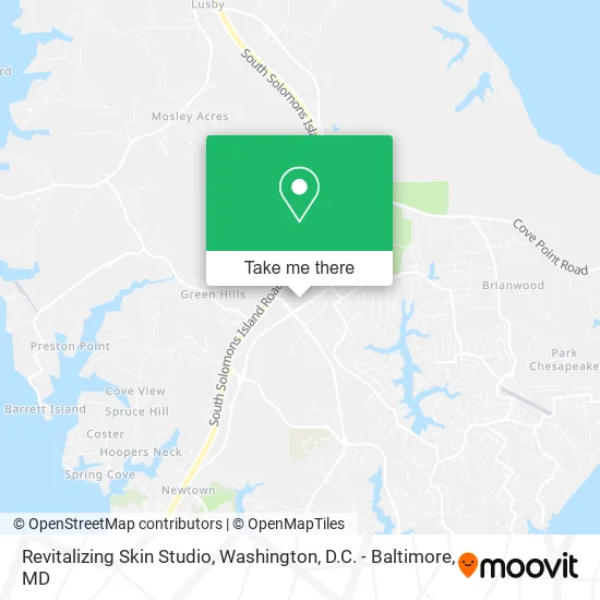 Revitalizing Skin Studio map