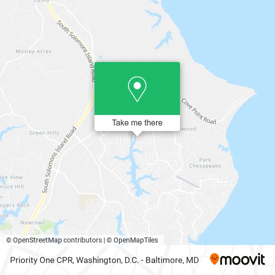 Priority One CPR map