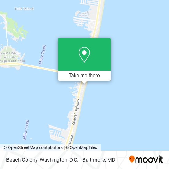 Beach Colony map