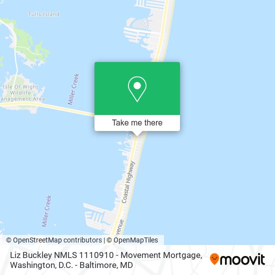 Mapa de Liz Buckley NMLS 1110910 - Movement Mortgage
