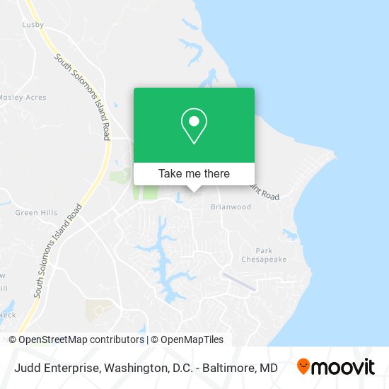 Mapa de Judd Enterprise