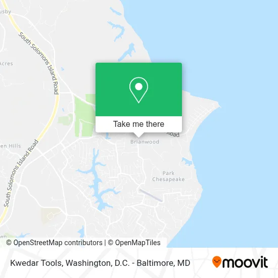 Kwedar Tools map