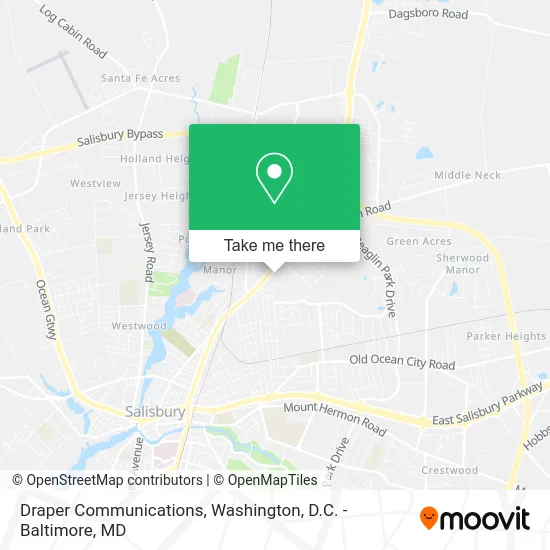 Draper Communications map