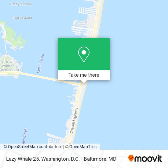 Lazy Whale 25 map