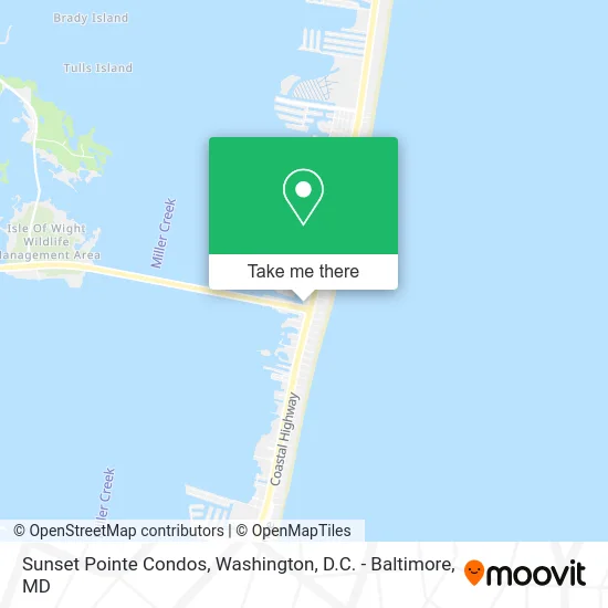 Sunset Pointe Condos map