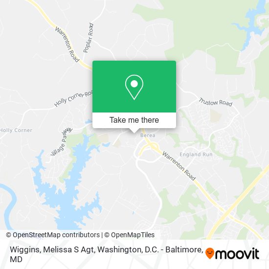 Wiggins, Melissa S Agt map