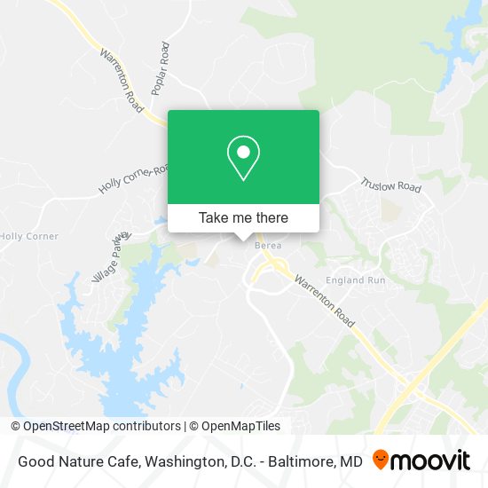 Good Nature Cafe map