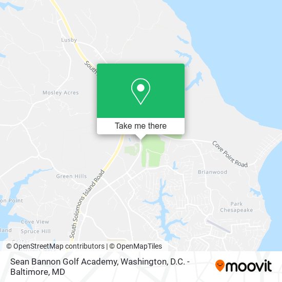 Mapa de Sean Bannon Golf Academy