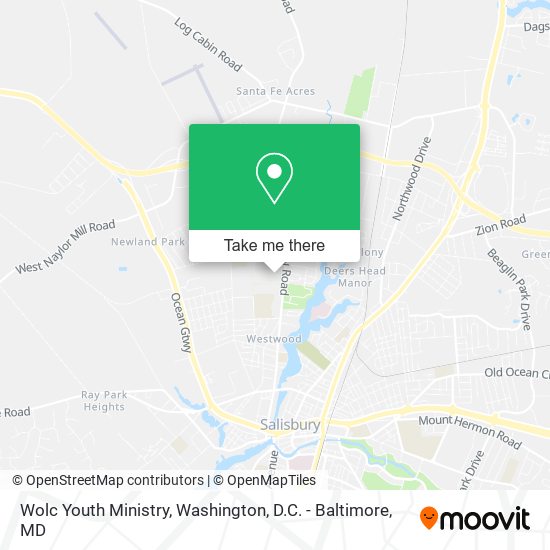 Mapa de Wolc Youth Ministry
