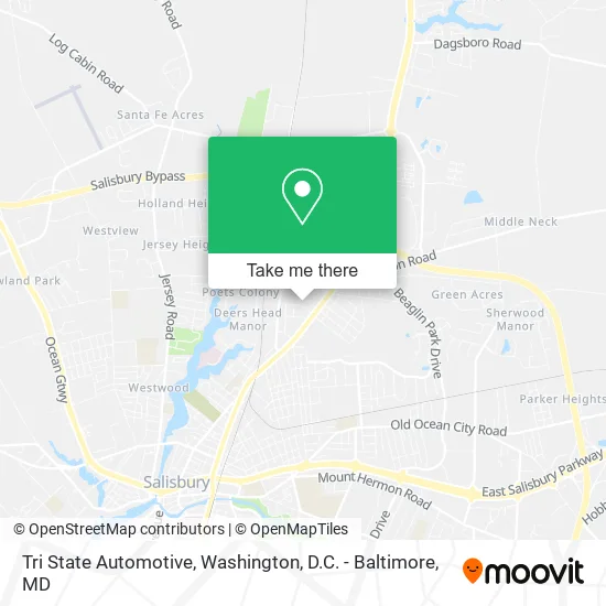 Tri State Automotive map