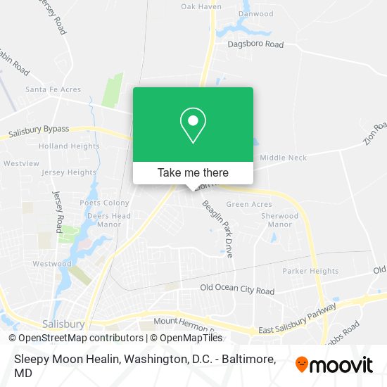 Sleepy Moon Healin map