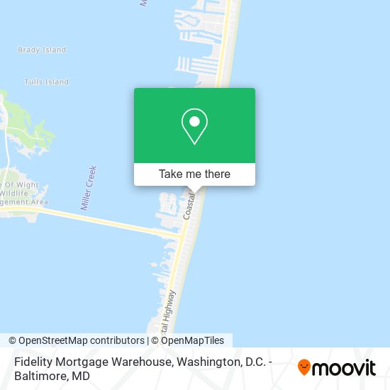 Fidelity Mortgage Warehouse map