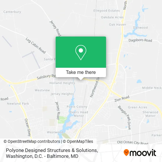 Polyone Designed Structures & Solutions map