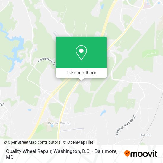 Quality Wheel Repair map