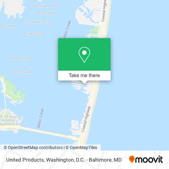 Mapa de United Products