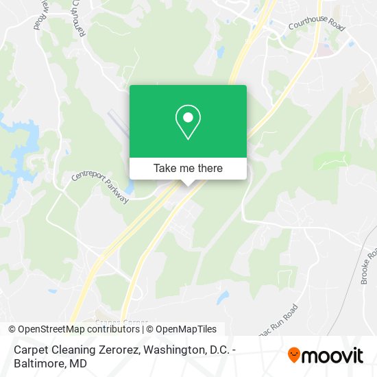 Mapa de Carpet Cleaning Zerorez