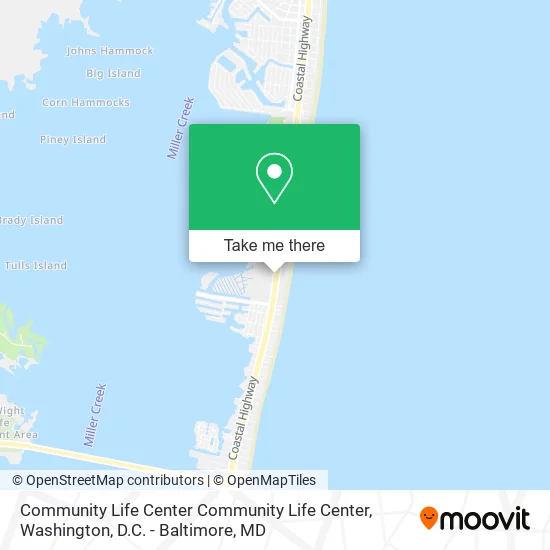 Community Life Center Community Life Center map