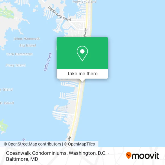 Oceanwalk Condominiums map