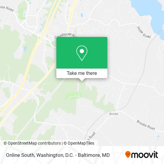 Online South map