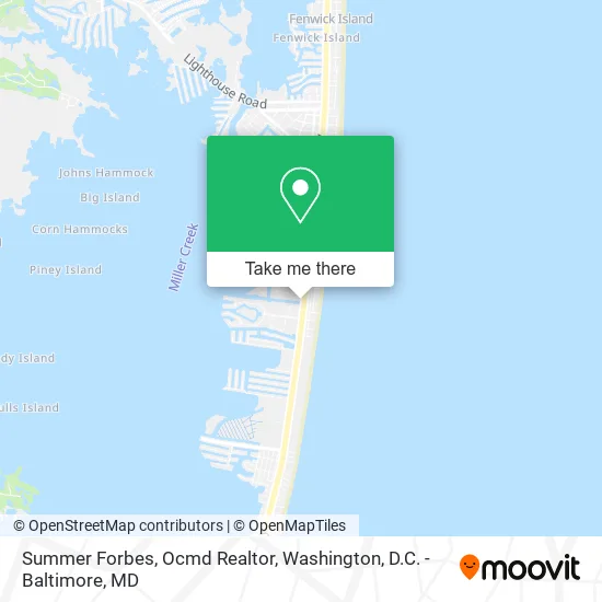 Summer Forbes, Ocmd Realtor map