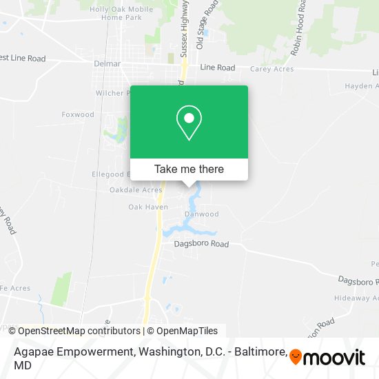 Agapae Empowerment map