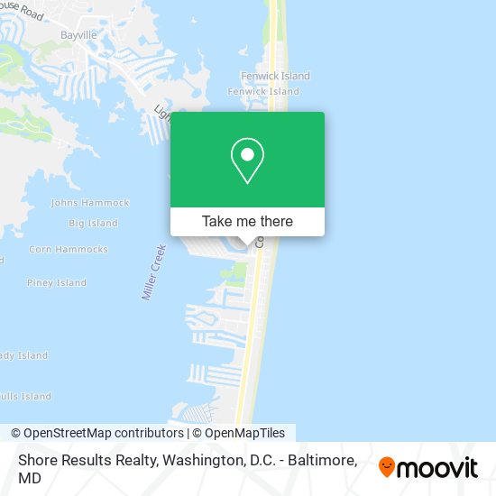 Mapa de Shore Results Realty