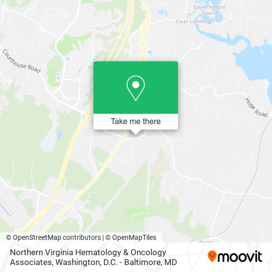 Northern Virginia Hematology & Oncology Associates map