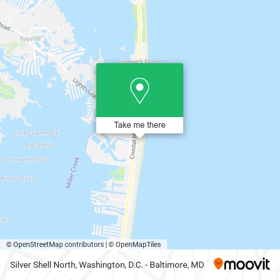 Silver Shell North map