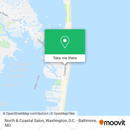 North & Coastal Salon map