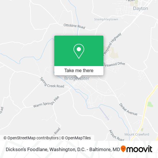 Mapa de Dickson's Foodlane