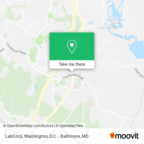 Mapa de LabCorp