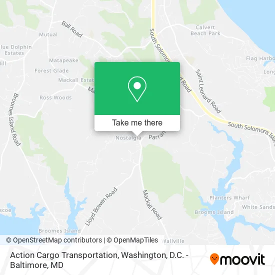 Mapa de Action Cargo Transportation