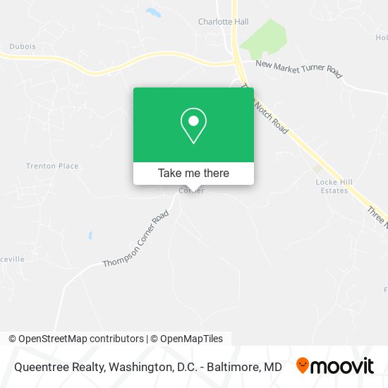 Queentree Realty map